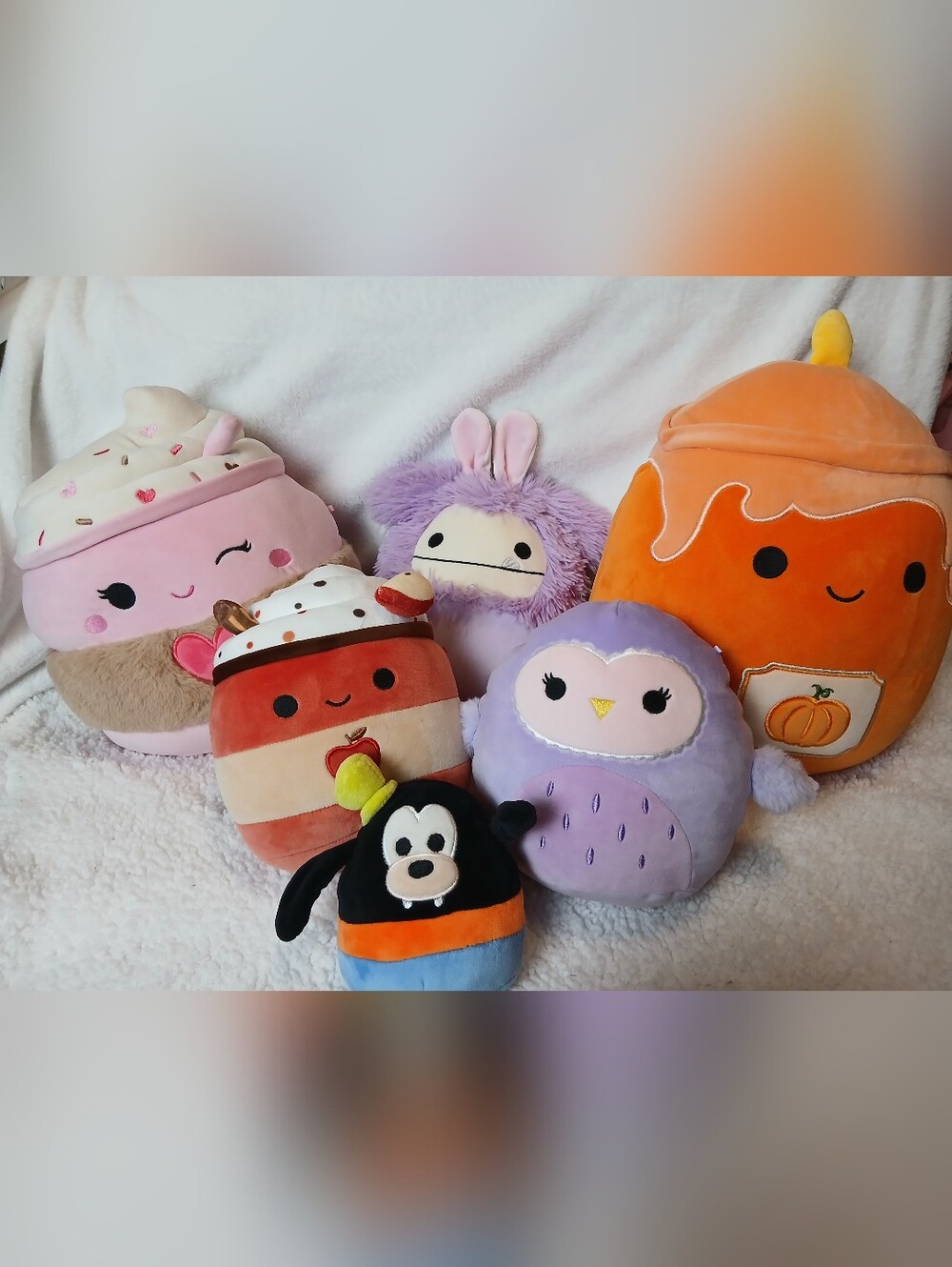 Lot of 6 Squishmallows Plush Stuffed Toys Kids Collect Girls Boys